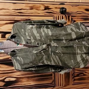 Express Camo Button Up